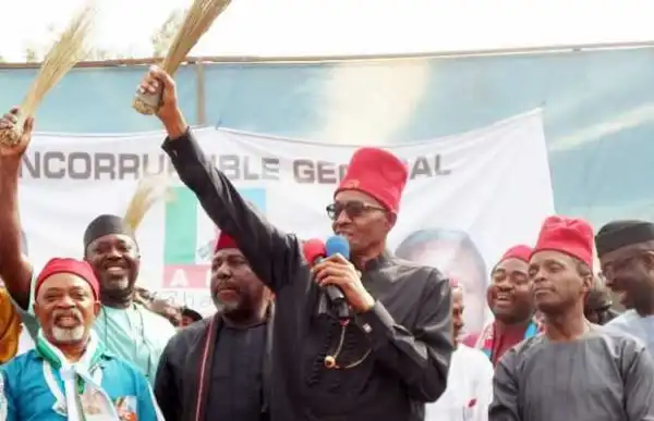Buhari arrives Akure for APC governorship rally